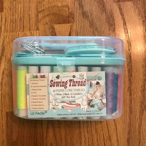 Le Paon Other - NWT Le Paon Small Blue Sewing Kit